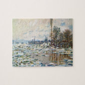 Der Eisbruch von Claude Monet Puzzle (Horizontal)