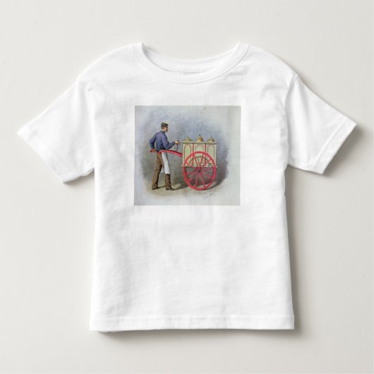Der Eiscreme-Verkäufer, 1895 Kleinkind T-shirt (Vorderseite)