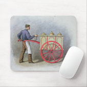 Der Eiscreme-Verkäufer, 1895 Mousepad (Mit Mouse)