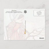 Der Eisenstück: Die verlorene Prinzessin klettert  Postkarte (Rückseite)