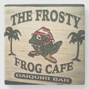 Der eisige Frosch, Hilton Head Steinuntersetzer