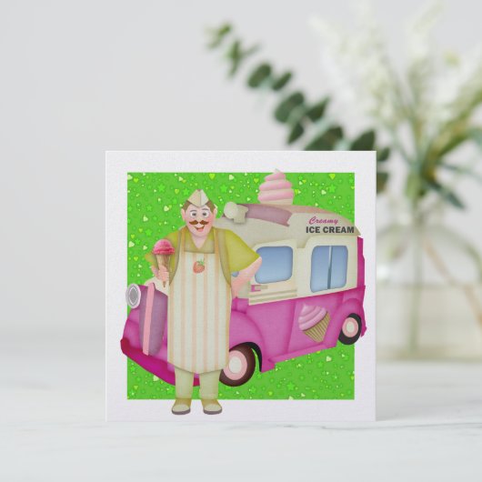 Der Eiskrem - SRF Einladung (Stehend Vorderseite)