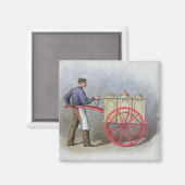 Der Eisverkäufer, 1895 Magnet (Vorderseite/Rückseite)
