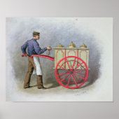 Der Eisverkäufer, 1895 Poster (Vorne)