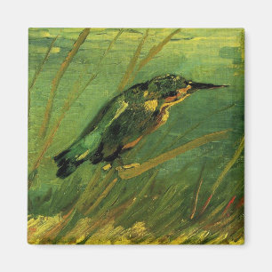 Der Eisvogel Van Gogh Fine Art Magnet
