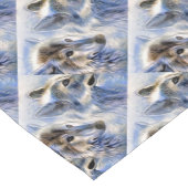 Der Eiswolf Kurzer Tischläufer (Ecke)