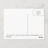 Der ekzentrische Bauer Postkarte (Rückseite)