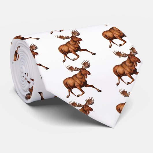 DER ELCH IST LOSE KRAWATTE (Gerollt)