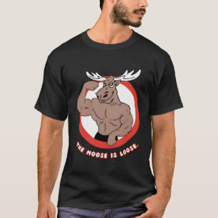Der Elch ist lose Männer und Frauen T-Shirt