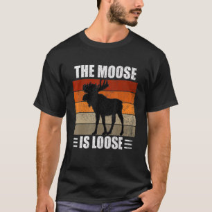 Der Elch ist lose T-Shirt