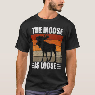 Der Elch ist lose T-Shirt