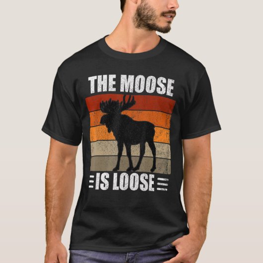 Der Elch ist lose T-Shirt (Vorderseite)