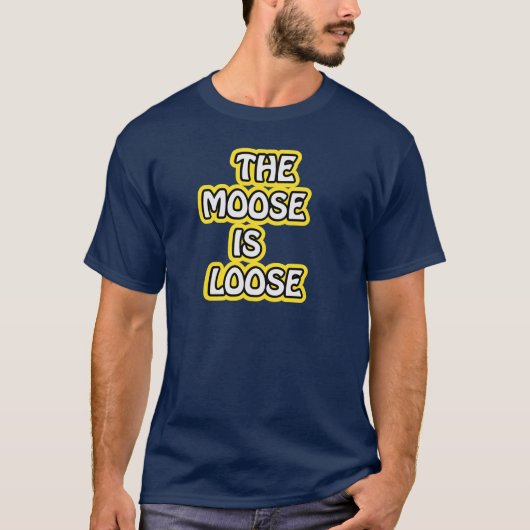 Der Elch ist lose T-Shirt (Vorderseite)