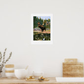 Der Elch Poster (Küche)