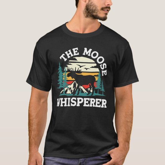 Der Elchflüsterer T-Shirt (Vorderseite)