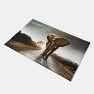 Der Elefant Fußmatte
