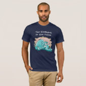 Der Elefant im Cartoon T-Shirt (Vorne ganz)