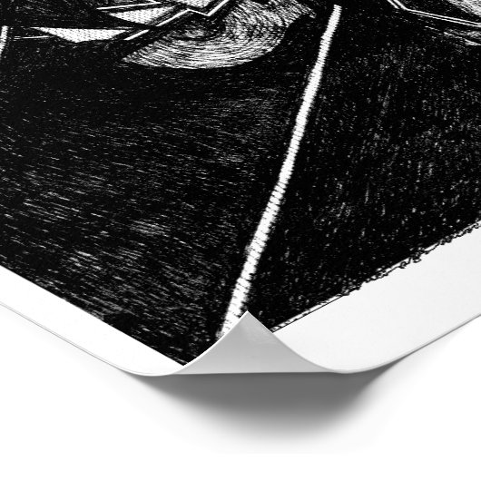 Der Elefant im Zimmer Poster (Ecke)