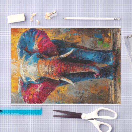 Der Elefant Lyfe8 Seidenpapier (Handwerk)