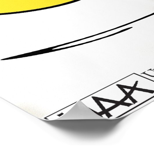 Der Elefant Poster (Ecke)