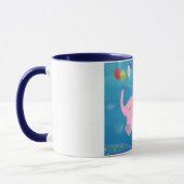 Der Elefant-Reiter Tasse (Links)