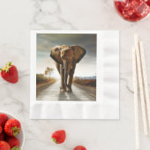 Der Elefant Serviette (Beispiel)