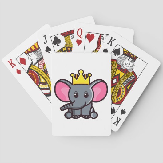 Der Elefantenkönig Spielkarten (Rückseite)
