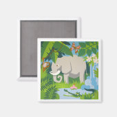 Der Elefantenmagnet Magnet (Vorderseite/Rückseite)