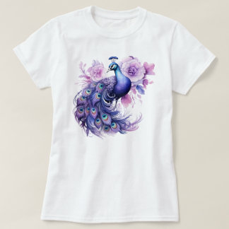 Der elegante Pfau T-Shirt