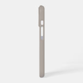 Der elegante Schwan Minimalistischer Stein iPhone- iPhone 16 Hülle (Linke Seite)