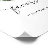 Der elegante Winter im Winter macht eine Leckerei Poster (Ecke)