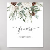 Der elegante Winter im Winter macht eine Leckerei Poster (Vorne)