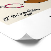 Der Elektriker vergisst, den Power auszuschalten Poster (Ecke)