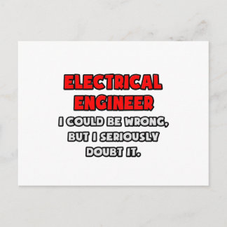 Der Elektroingenieur .. Zweifel Postkarte