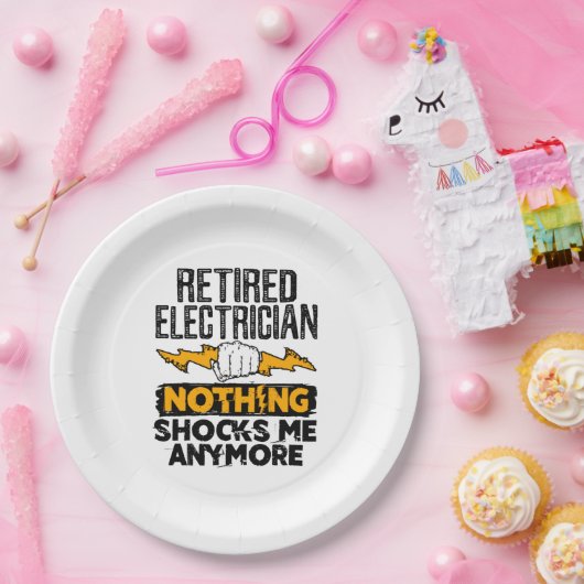 Der Elektromüde schockiert mich noch mehr Pappteller (Party)