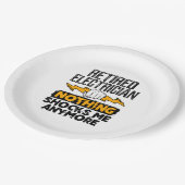 Der Elektromüde schockiert mich noch mehr Pappteller (Schrägansicht)