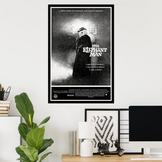 DER ELEPHANT POSTER (Heimbüro)