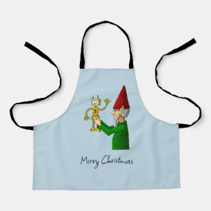 Der Elf aus dem Santa Claus Workshop Schürze