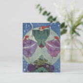 Der Elf-Hügel Postkarte (Stehend Vorderseite)