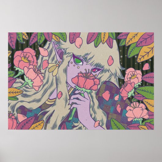 Der Elf im Garten Poster (Vorne)