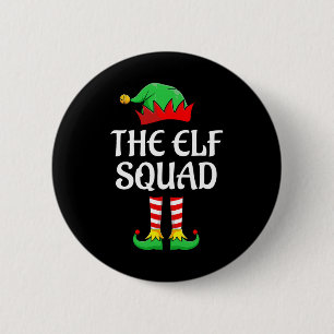 Der Elf Squad Familie Matching Group Weihnachtsspa Button