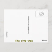 Der Elfenbaum Postkarte (Rückseite)