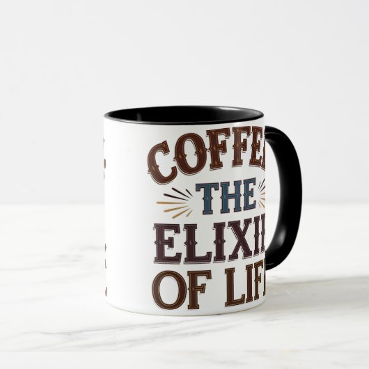 Der Elixier der Tasse des Lebens (VorderseiteRechts)