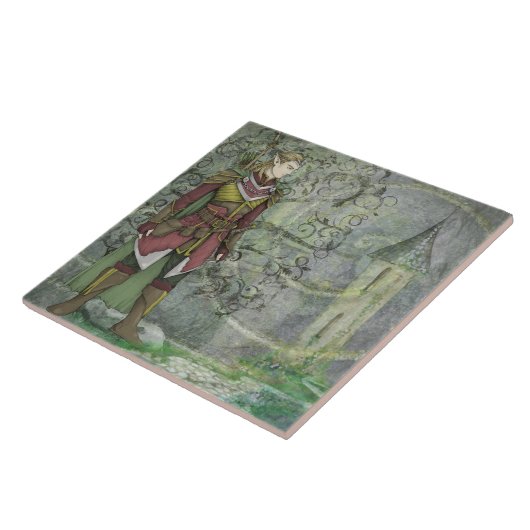 Der Elven Wanderer kehrt zurück Fliese (Seite)