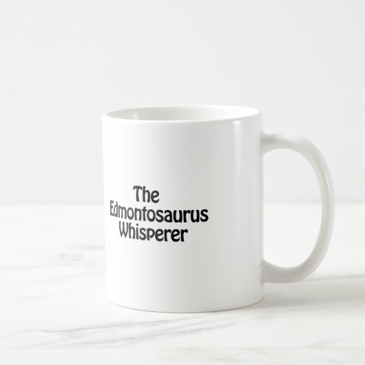 der Emontosaurus-Whisperer Kaffeetasse (Rechts)