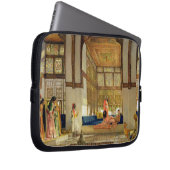 Der Empfang, 1873 (Öl auf Platte) Laptopschutzhülle (Vorne Rechts)
