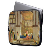 Der Empfang, 1873 (Öl auf Platte) Laptopschutzhülle (Vorderseite Links)