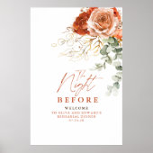 Der Empfang am Abend vor der Probe Poster (Vorne)