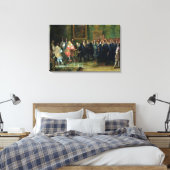 Der Empfang der Botschafter Leinwanddruck (Insitu (Schlafzimmer))