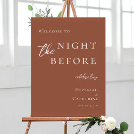 Der Empfang der Terrakotta Night Before Probe Poster